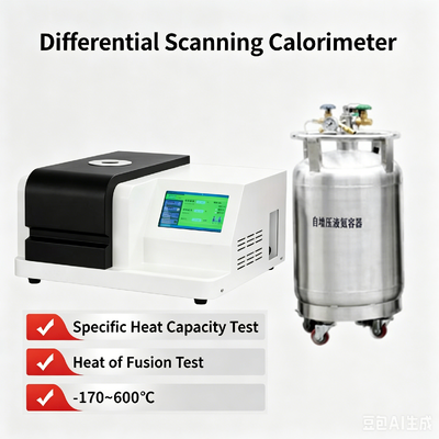 Calorímetro de escaneo diferencial de polímeros (DSC) Tiempo de inducción de oxígeno (OIT) Instrumento de análisis térmico Dsc
